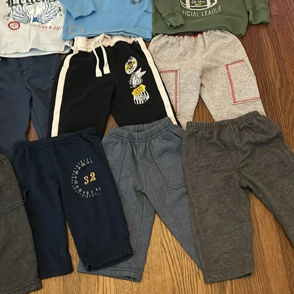 20 Piece Lot of Designer Baby Boy Clothing 12 Months